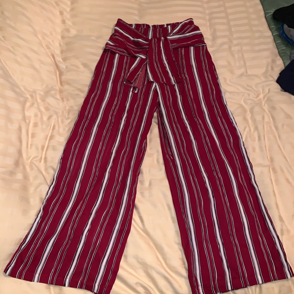 striped red pants ❤️